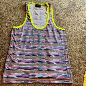 ANDREW CHRISTIAN Deep scoop neck tank top M